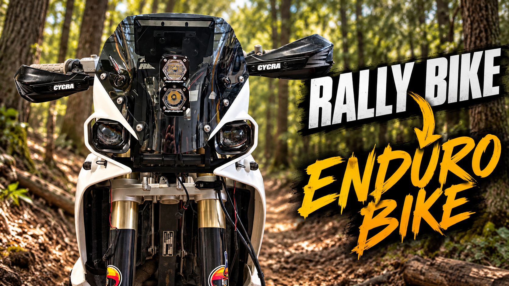 Turning My Kove 450 Rally Into an Enduro Bike